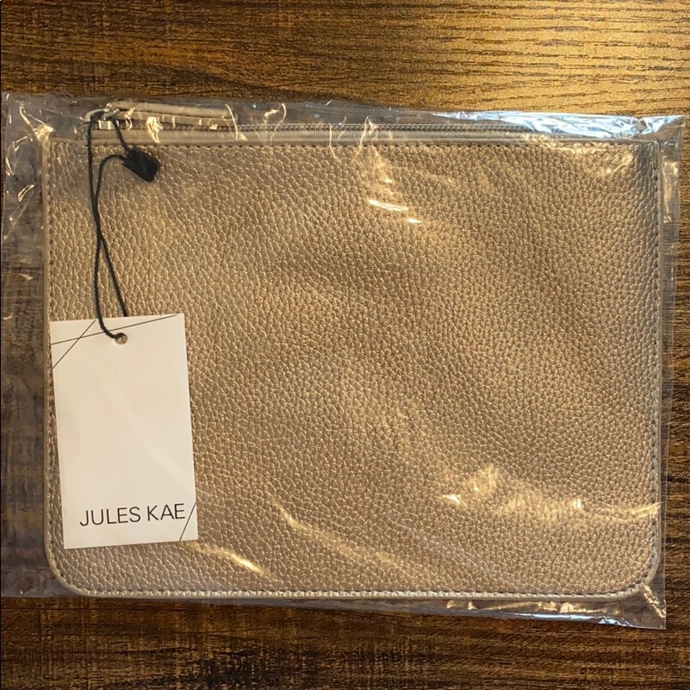 Jules Kae Metallic Pouch